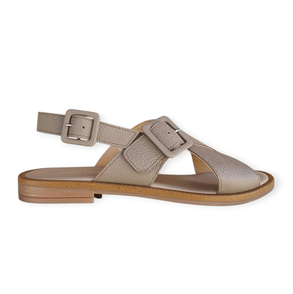 Nives-Alessia Beige martelatto